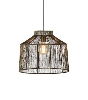 Markslöjd Taklampa Capanna 1L Antique Mässing