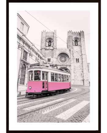Lissabon Tram Poster