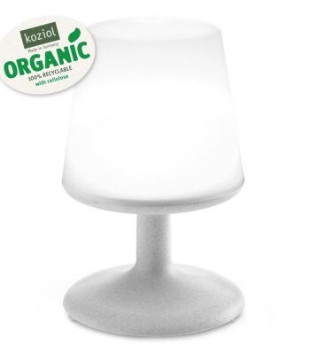 Koziol Portabel Bordslampa Light To Go Organic Grå