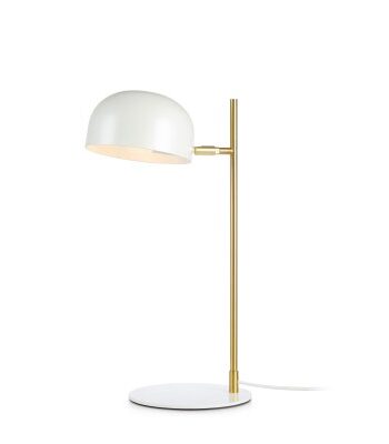 Markslöjd Markslöjd POSE Bordslampa 1L Vit/Borstad Mässing