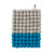 Aveva Design Grytunderlägg Aveva Dip Wool Rektangel 22 cm, Turkos/Grå