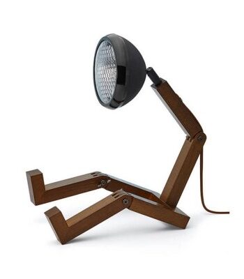 Mr. Wattson Mr. Wattson Bordslampa Rökt ask Matt Svart