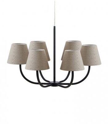 Markslöjd Markslöjd Takkrona COZY 6L Svart/Beige