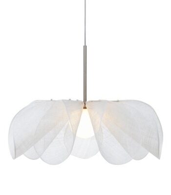 Markslöjd Taklampa Styrka 75 cm Vit/Satin Nickel