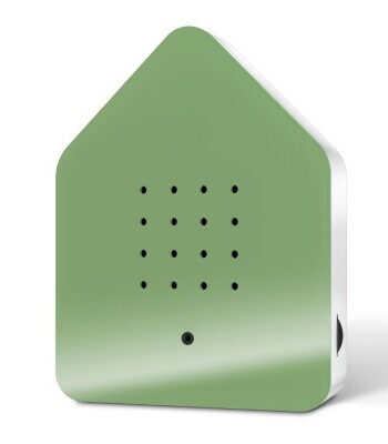 Relaxound Speldosa Fågelkvitter Zwitscherbox Grön