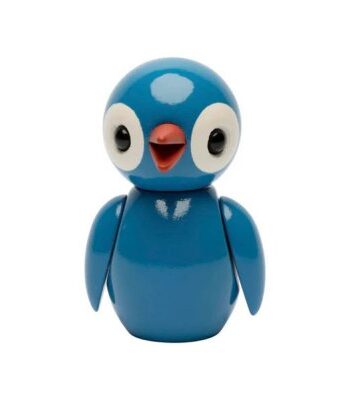 Spring Copenhagen Spring Birds Fågel Lucky Trädekoration 6,5 cm Ljusblå