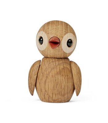 Spring Copenhagen Spring Birds Fågel Jokey Oak Trädekoration 6,5 cm Ek