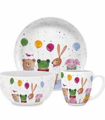 Paperproducts Design Barnservis Kid Party Mugg/Skål/Tallrik