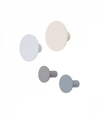 Blomus Väggkrokar Ponto 4-pack Flerfärgad