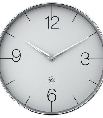 NeXtime Finesse nXt Väggklocka 30,5 cm Krom