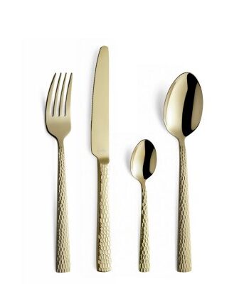 Amefa Bestickset Felicity 24 delar Champagne Hamrat