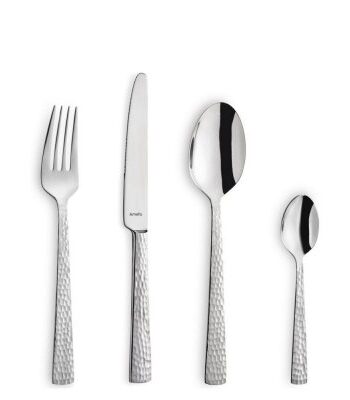 Amefa Bestickset Felicity 24 delar Rostfritt Stål Hamrat