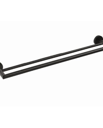 Duschbyggarna Handduksstång Duschbyggarna Black Dubbel