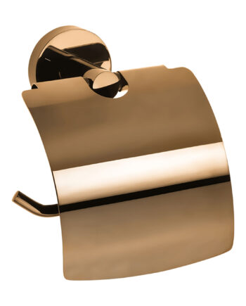 Duschbyggarna Toapappershållare med Lock Duschbyggarna Dark Rose