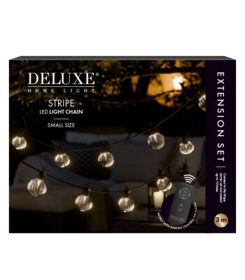DeluxeHomeart LED Ljusslinga Stripe Extra Set Small 3 m