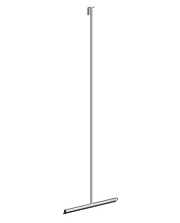 Smedbo Golvskrapa Smedbo Sideline 2170 med Självhäftande Hållare