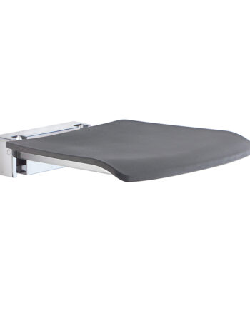 Smedbo Duschsits Smedbo Living FK414 Krom med Mörgrå Sits