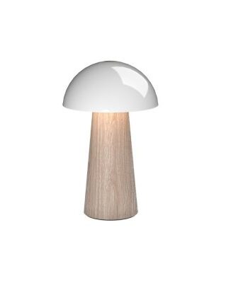 KREAFUNK Bärbar LED-lampa Bello Light Wood