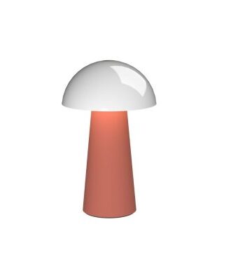 KREAFUNK Bärbar LED-lampa Bello Terracotta