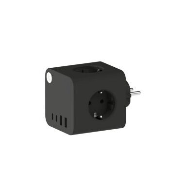 KREAFUNK Ampie Grenuttag EU USB-A/USB-C Svart