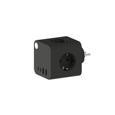 KREAFUNK Ampie Grenuttag EU USB-A/USB-C Svart