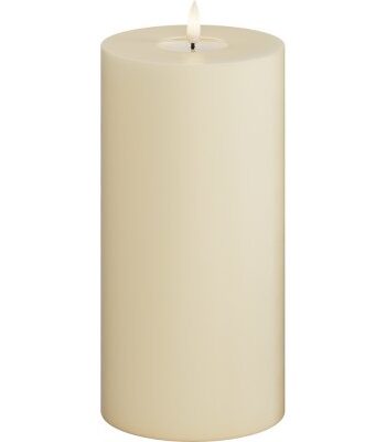 DeluxeHomeart LED Blockljus Cream 10x20 cm