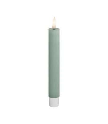DeluxeHomeart LED Kronljus 2,2x15 cm Sage Green 2-pack