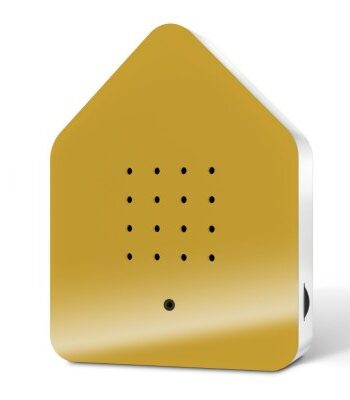 Relaxound Speldosa Fågelkvitter Zwitscherbox Gul