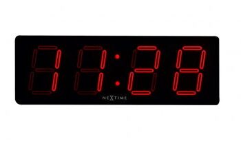 NeXtime Big D Digital Väggklocka/Bordsklocka